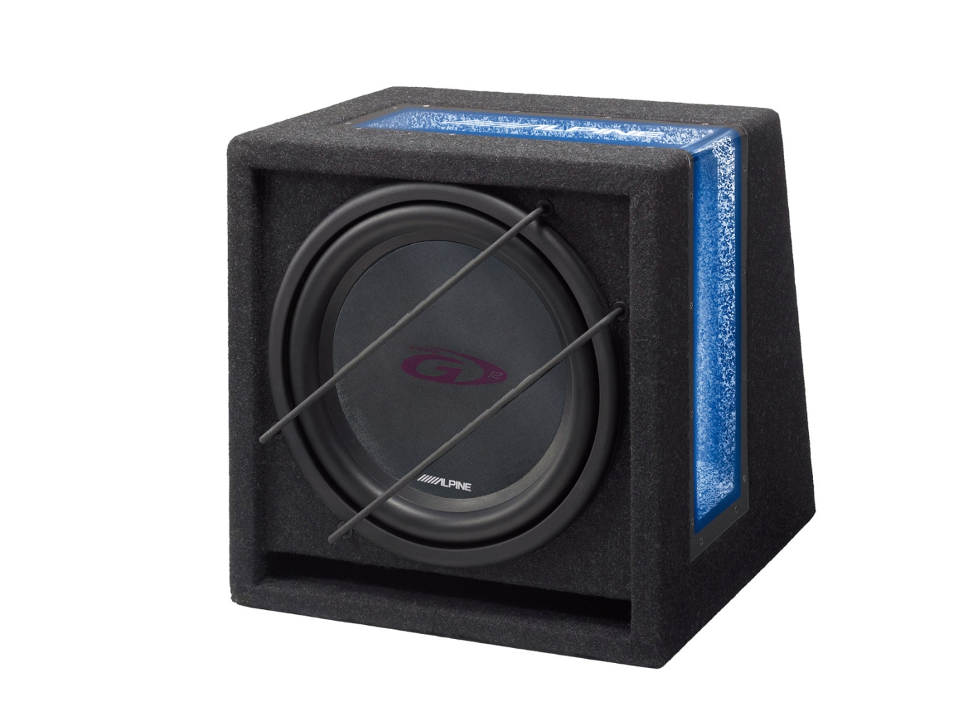 Alpine SBG-1224BR 2 Ohm 30 cm Gehusesubwoofer 800 W Max