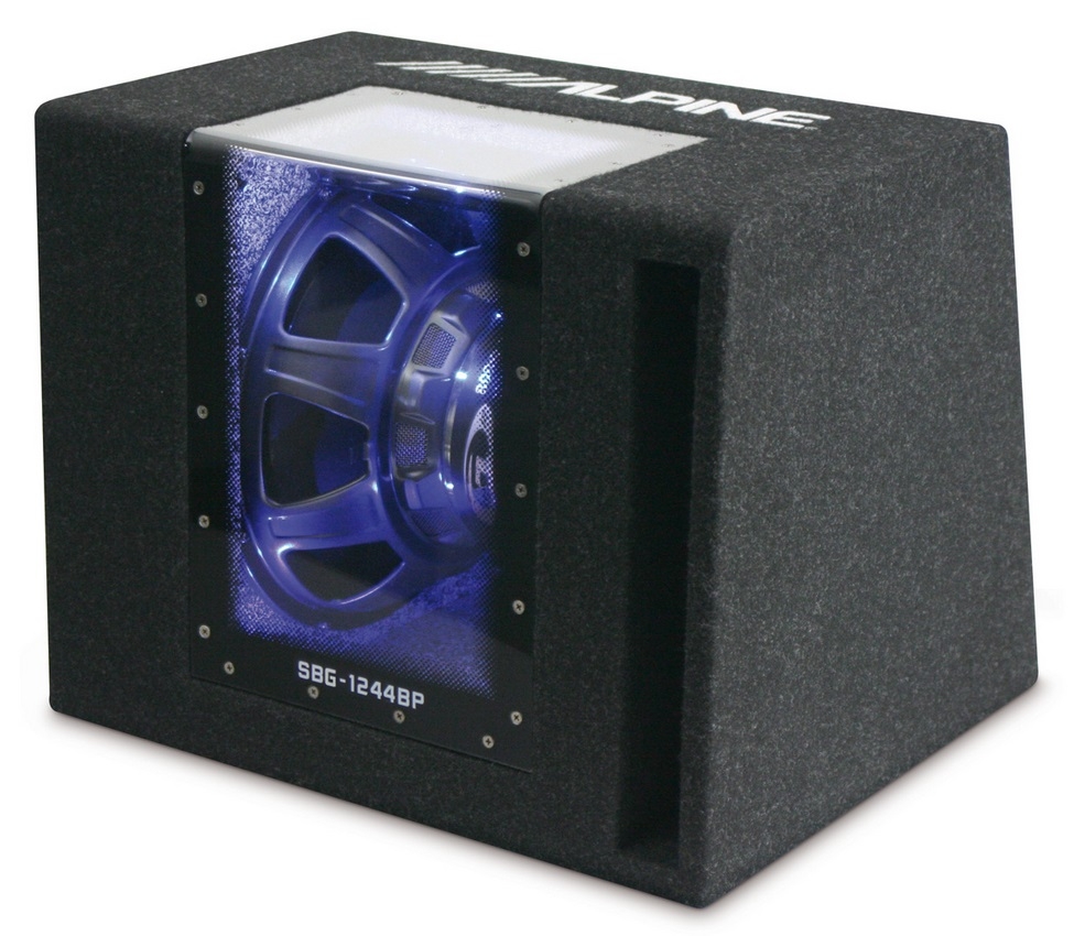 Alpine SBG-1244BP 30 cm Gehusesubwoofer 800 W Max- UVP: 205- EUR