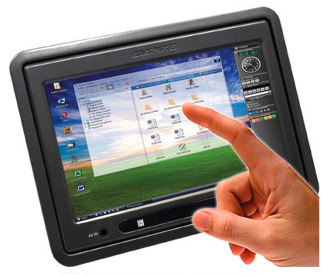 Ampire VGA070 Monitor 7- mit VGA-Touchscreen (USB) GWN unter Car Hifi & Navigation  >  Autoradios Multimedia  >  Zusatzgerte / Sonstiges