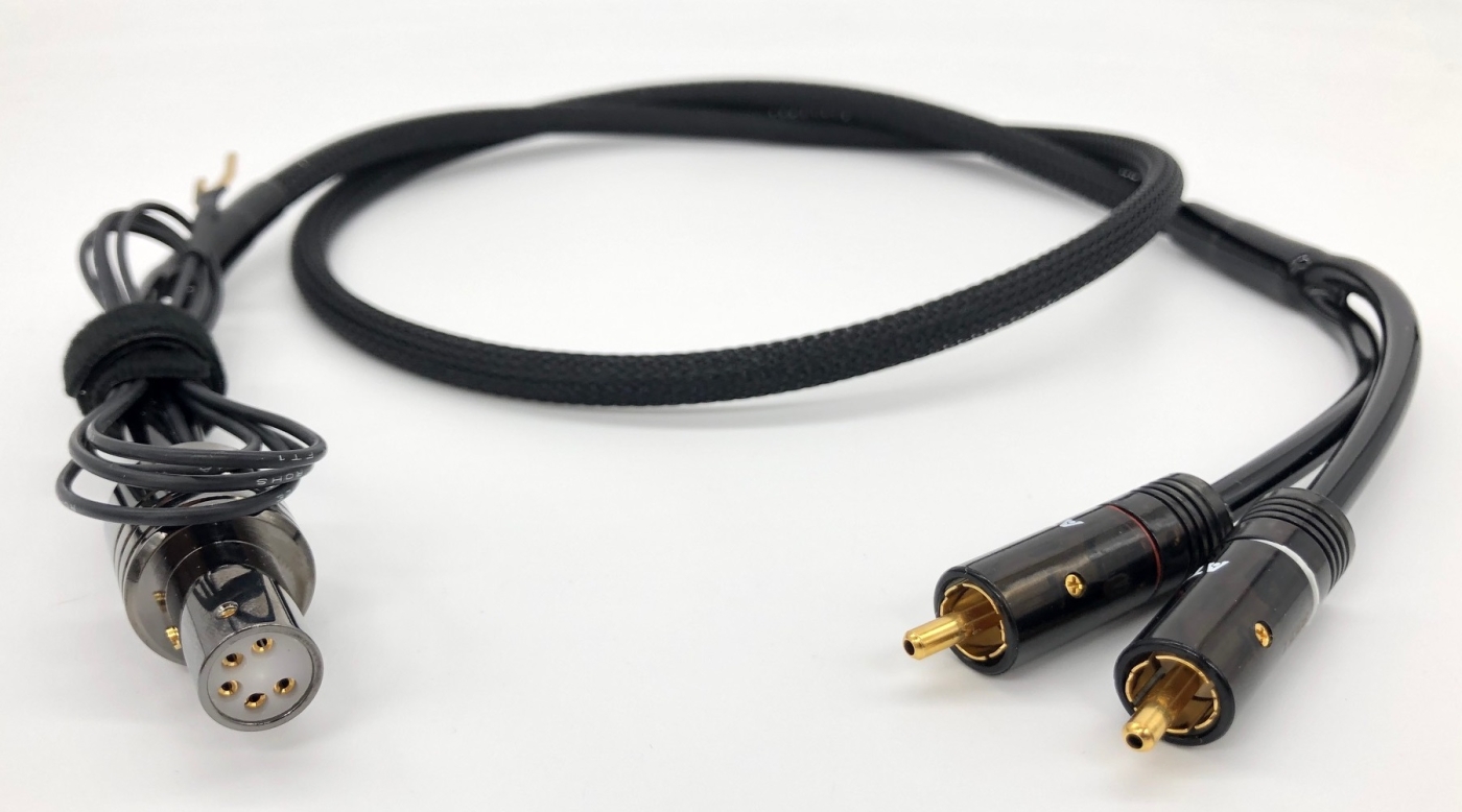Atlas Hyper Integra Tonearm Connect - Phono-Kabel 2xRCA auf 5PIN Stecker 1-0 m
