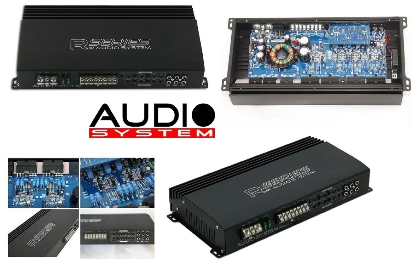 Audio System R 24V 4-Kanal Hochleistungsverstrker fr LKW 24 Volt