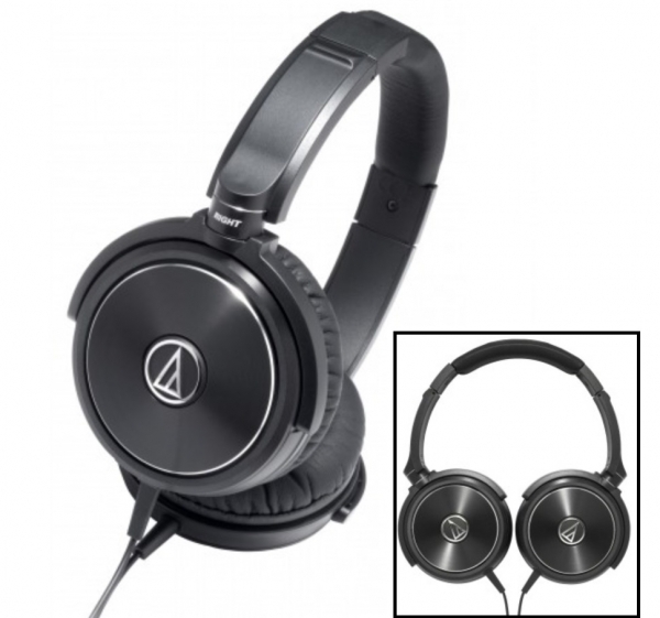 Audio Technica ATH-WS99 - On Ear-Kopfhrer mit Lautstrkeregelung und Mikrofon- N1