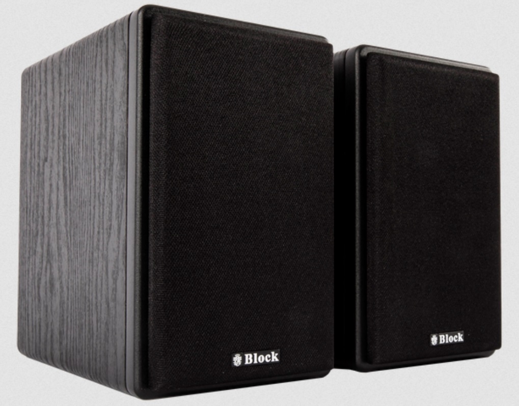 AUDIOBLOCK S-10 Schwarz 2-Wege Bassreflex Kompaktlautsprecher Paar unter Lautsprecher  >  Regal-Lautsprecher