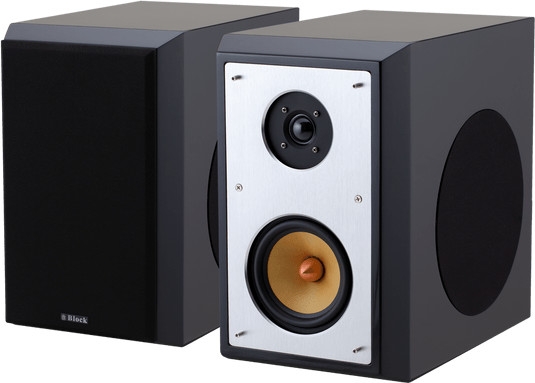 AUDIOBLOCK S-100 Schwarz 3-Wege Bassreflex Kompaktlautsprecher- Paar unter Lautsprecher  >  Regal-Lautsprecher