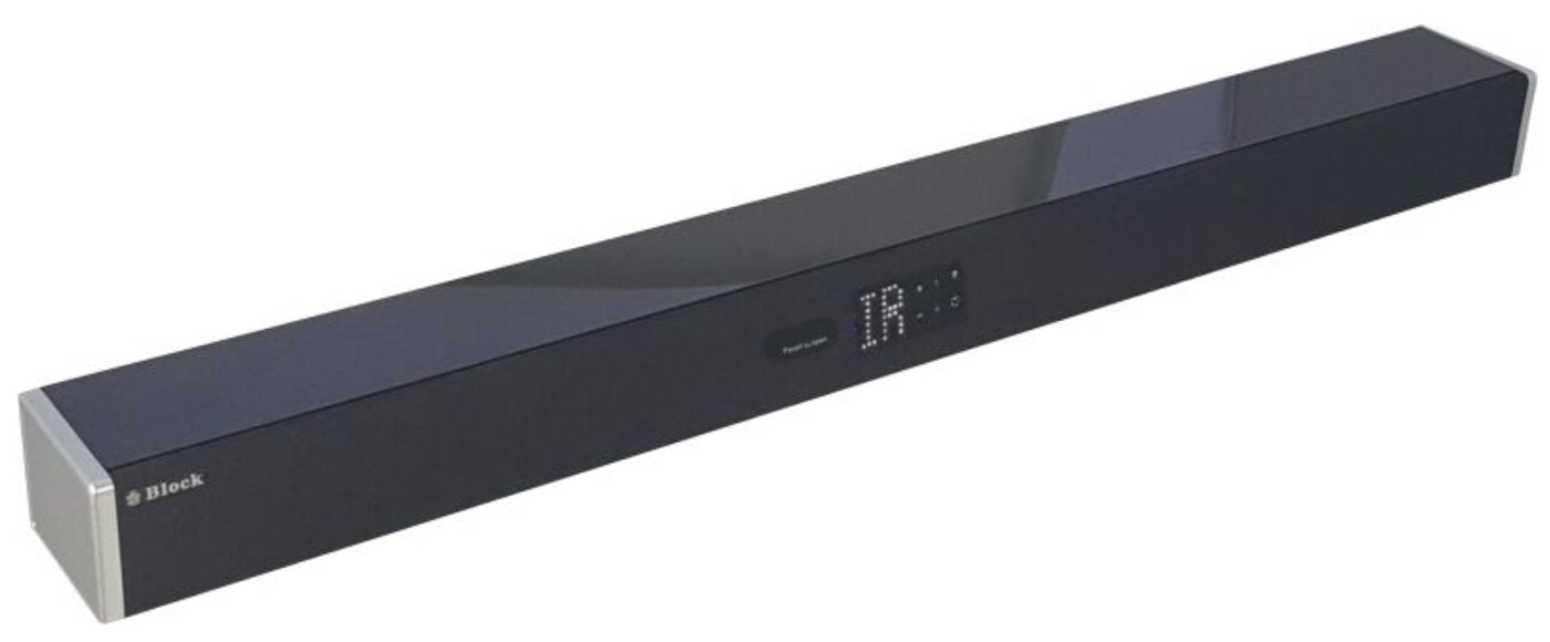 AUDIOBLOCK XB-100 Schwarz Soundbar 2-0 Kanal System unter Lautsprecher  >  Soundbars / -projektoren