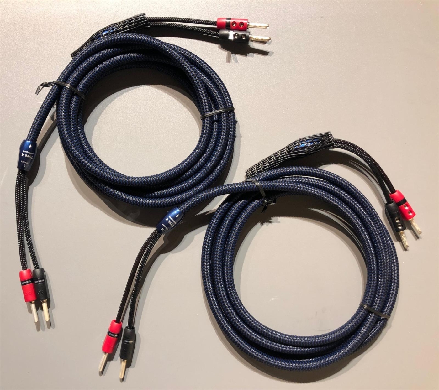 Audioquest Type 4 Lautsprecherkabel 3-0 m unter Kabel, Mbel & Zubehr  >  Lautsprecherkabel  >  Konfektionierte Kabel