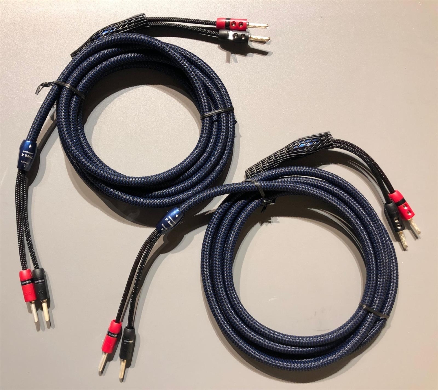 Audioquest Type 4 Lautsprecherkabel 3-0 m