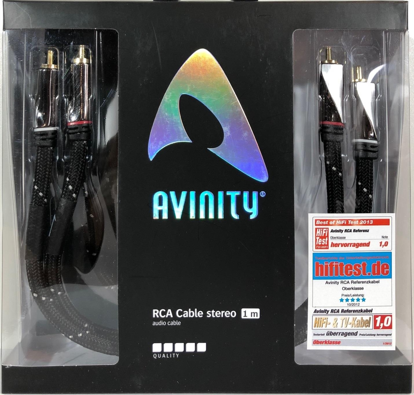 Avinity Cinch-Kabel Stereo 1-0 m RCA vergoldet unter Kabel, Mbel & Zubehr  >  Audiokabel & Zubehr  >  Cinch-Kabel (RCA)