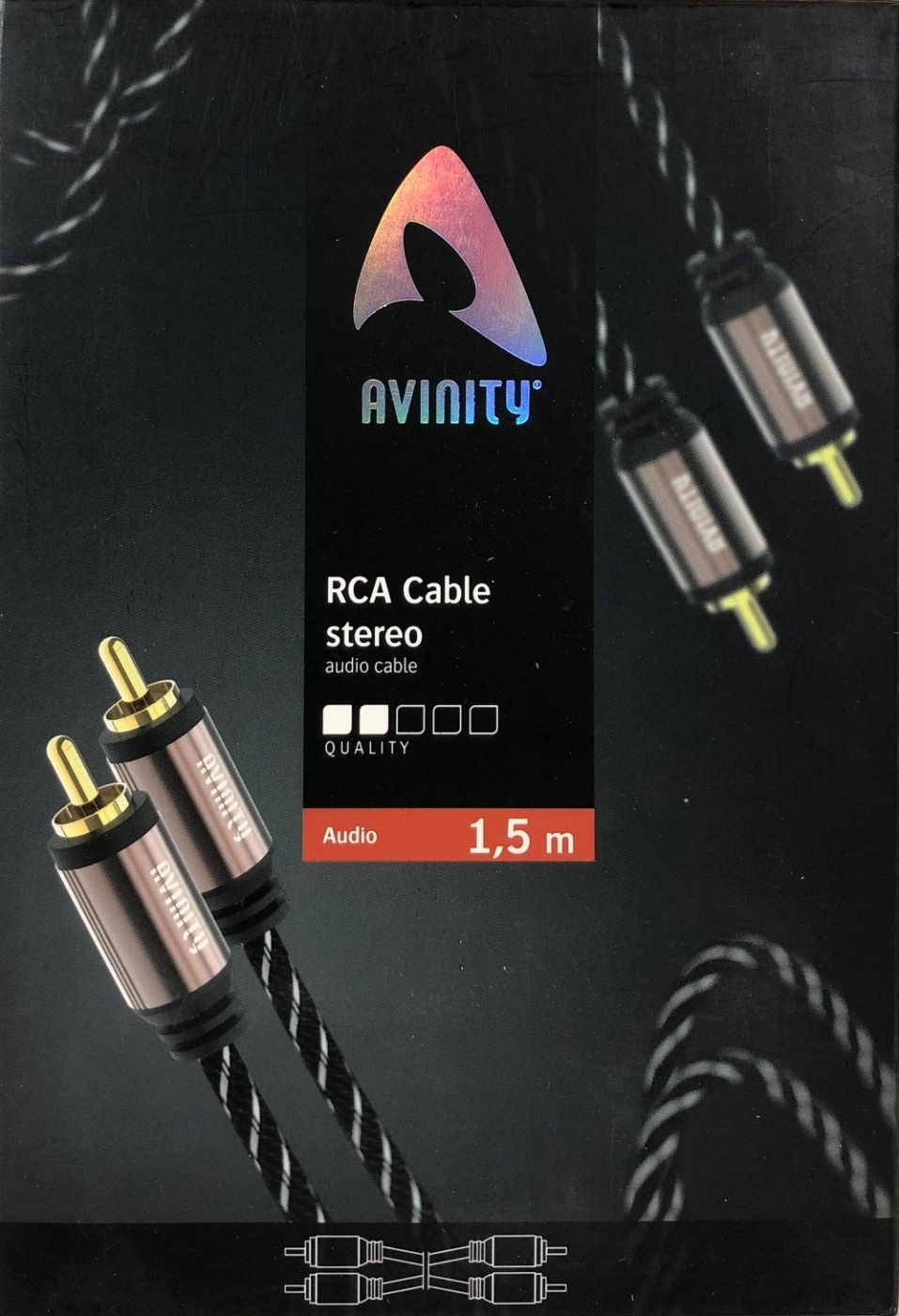 Avinity Cinch-Kabel Stereo 1-5 m RCA