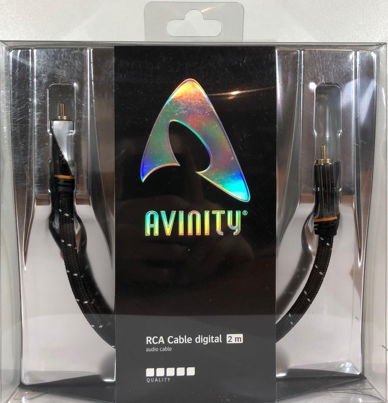 Avinity Digitales Cinchkabel RCA-Mono 2-0 m vergoldet