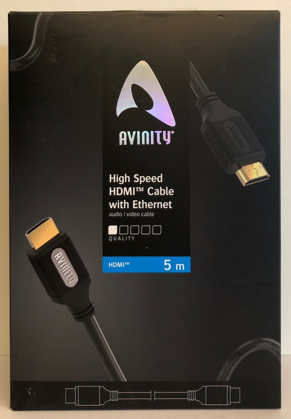 Avinity High-Speed HDMI-Kabel 4K vergoldet 5-0 m