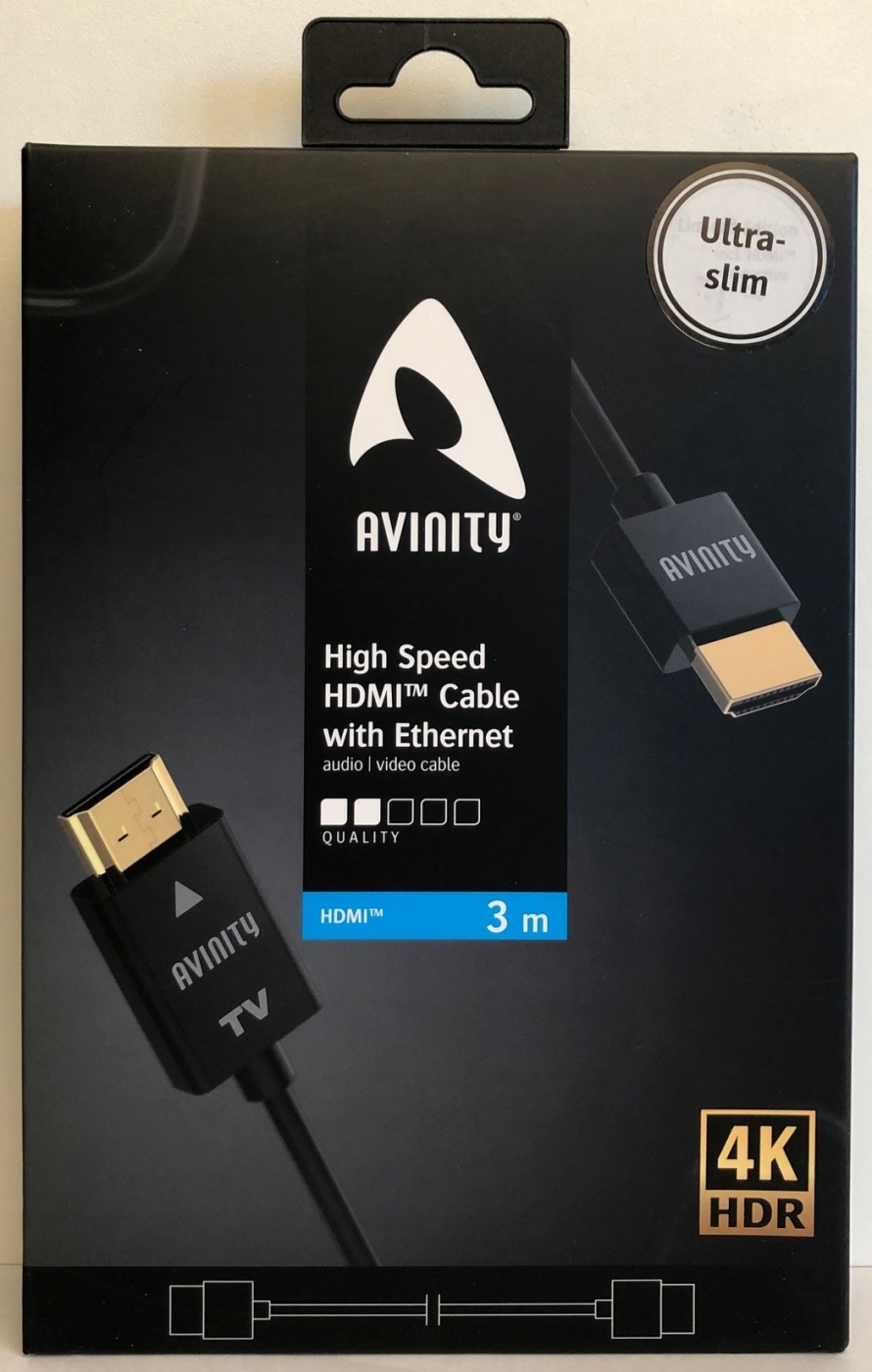 Avinity High-Speed HDMI-Kabel Ultradnn vergoldet 3-0 m