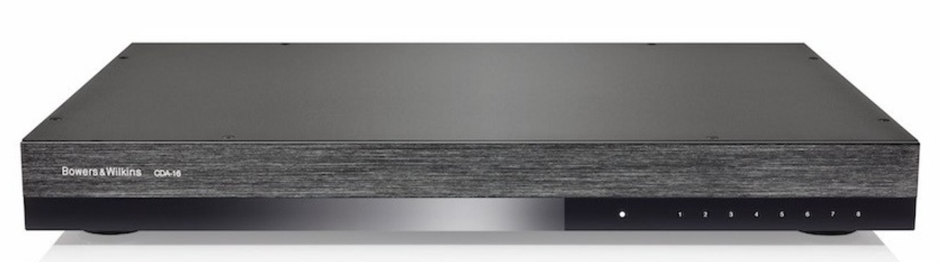 Bowers und Wilkins BundW CDA-16 Schwarz 16-Kanal Endstufe