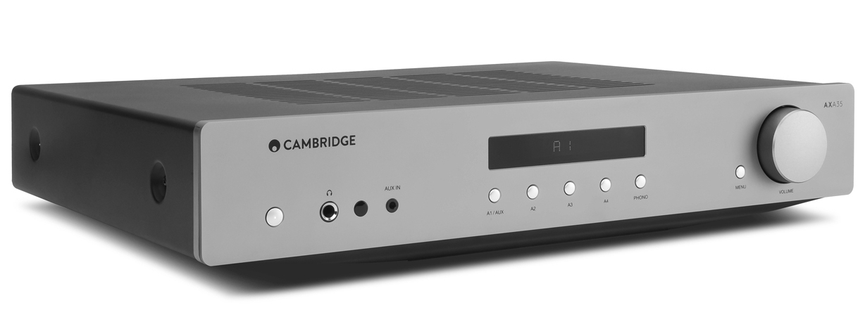 Cambridge Audio AXA35- Luna Grey - Vollverstrker mit integriertem Phono-Vorverstrker