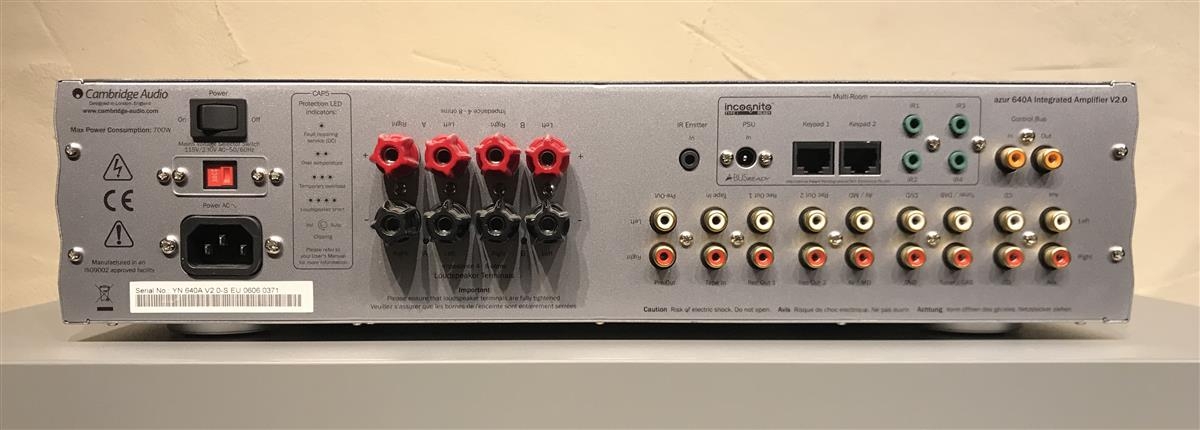 Cambridge Audio Azur 640A V2 N7- Stereo-Volllverstrker