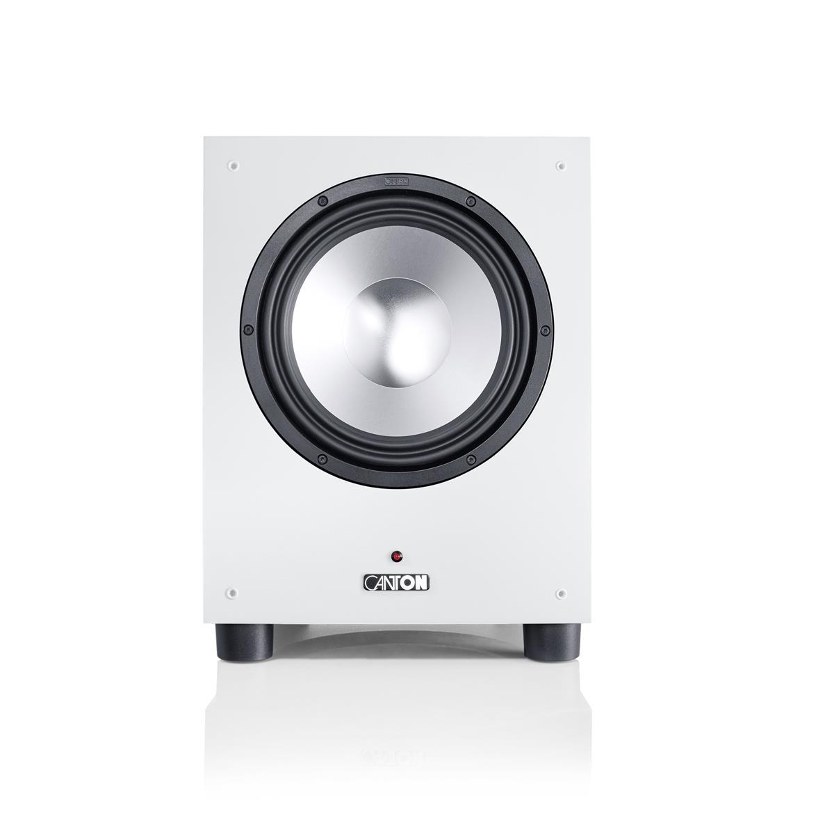 Canton SUB 10-4 Aktiv-Subwoofer Wei UVP 629 EUR