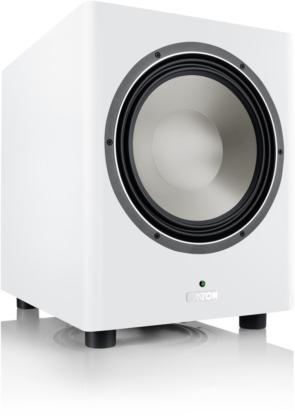 CANTON Townus Sub 12 Aktiv-Subwoofer (Farbe: wei seidenmatt)