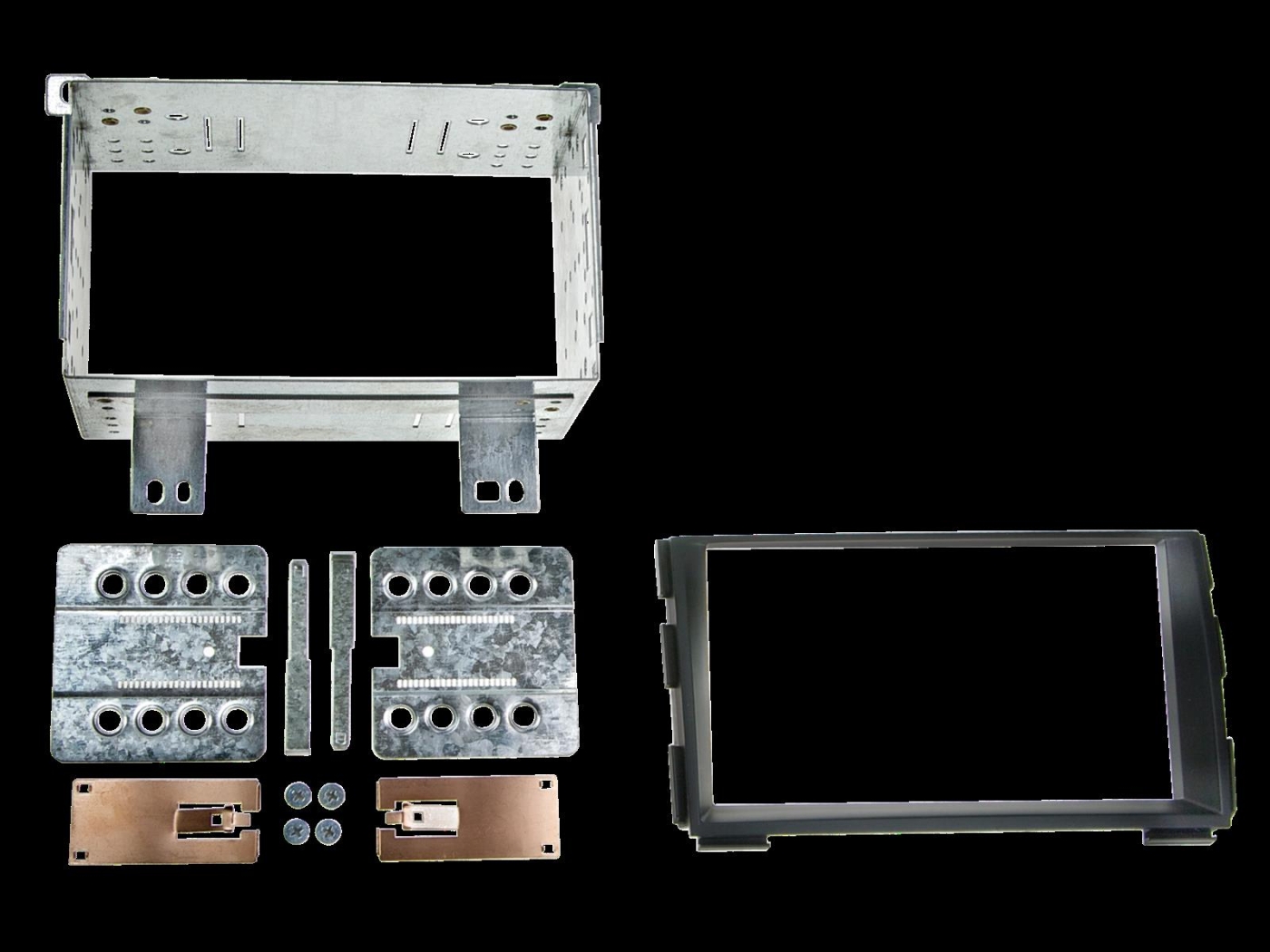 Clarion Doppel-Din Radioblende Kia cee-d (ED) 08-2009 - 05-2012 UVP: 54-99EUR unter Car Hifi & Navigation  >  Zubehör Adapter  >  Doppel-Din Radioblenden