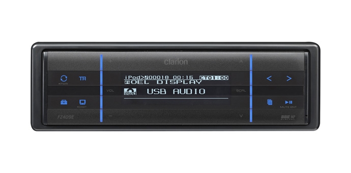 Clarion FZ409E - USB-MP3-WMA-AAC-Steuergert- Autoradio- N1