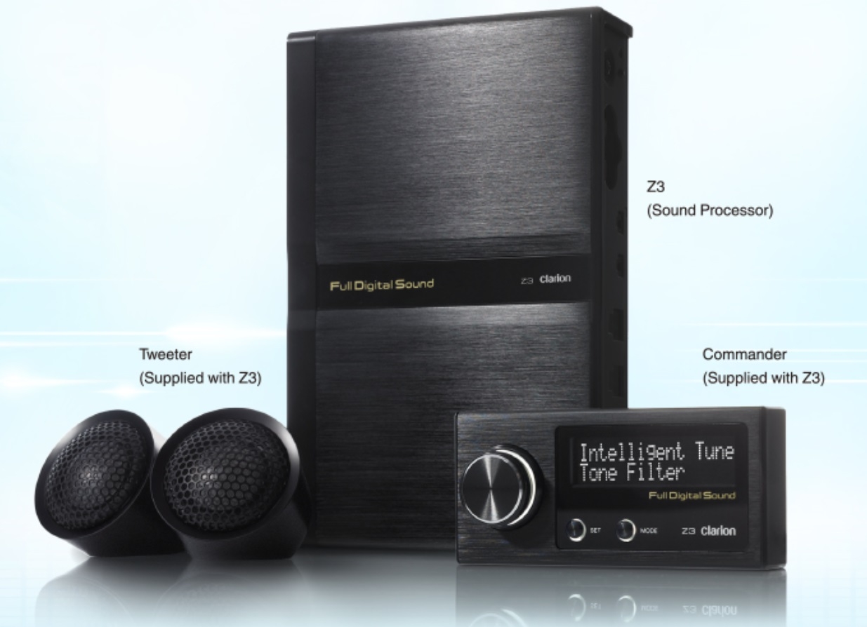 Clarion Z3 NEU Full Digital Sound-Prozessor Hochtner-Bedieneinheit) UVP 899