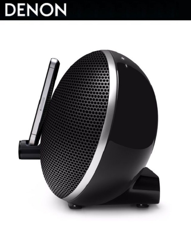 Denon DSD300 Cocoon Schwarz- Aussteller-N3 - iPod-iPhone-Dock AirPlay Internetradio