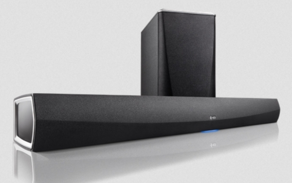 Denon HEOS HomeCinema- Schwarz - Wireless-Soundbar mit Subwoofer