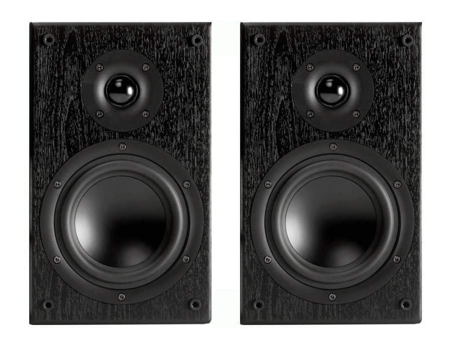 Denon SC-F107 Schwarz- Neu - 2-Wege Regallautsprecher- Paar
