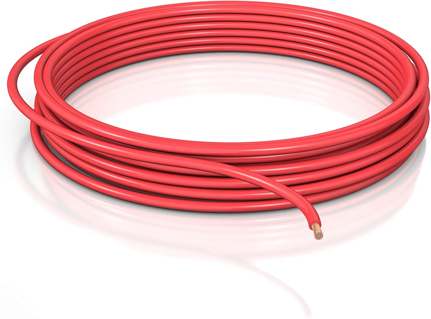 Dietz 23186 5m 6mm- Power-Kabel rot