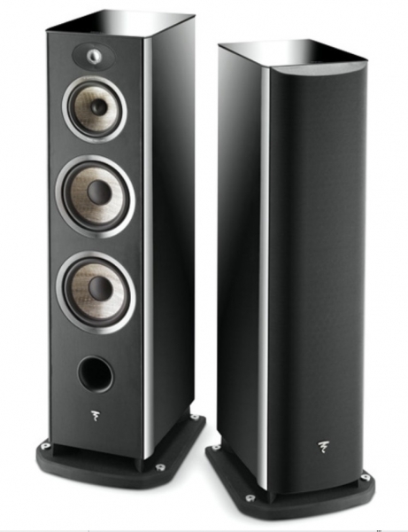 FOCAL Aria 948 Schwarz Hochglanz- 3-Wege Bassreflex Standlautsprecher Stckpreis