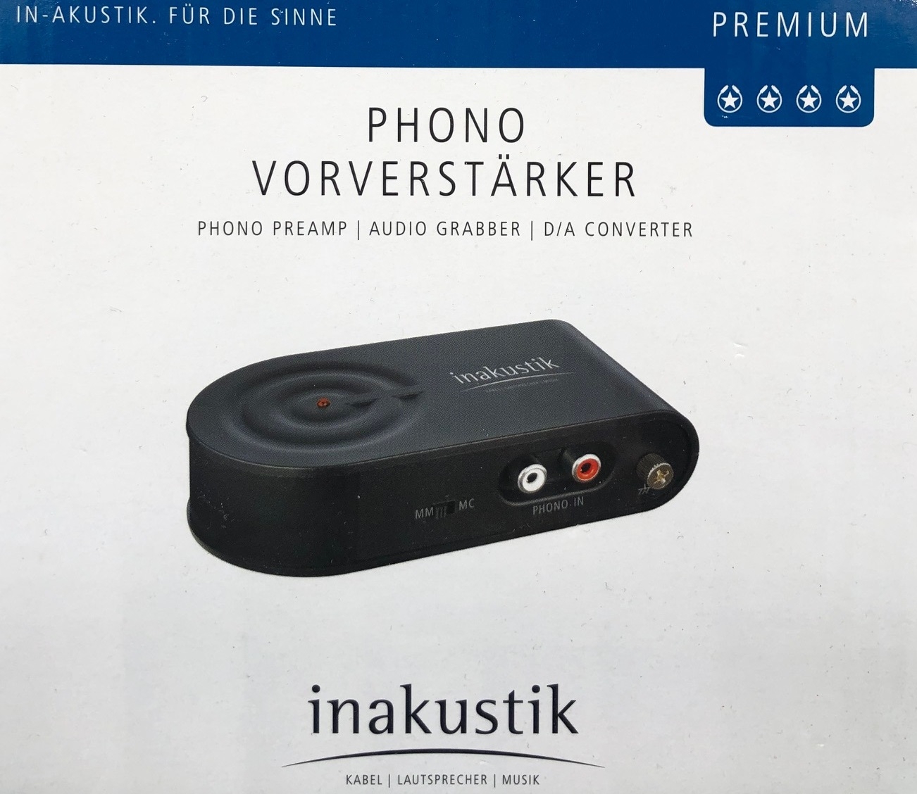 Inakustik Premium Phono Vorverstrker MM-MC