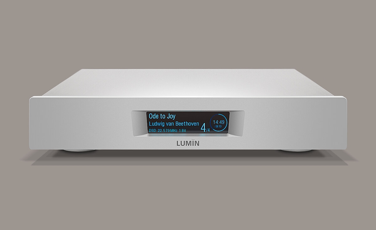 Lumin U2 Mini Wei - High-End Streamer mit externem DAC unter HiFi & Heimkino  >  Wiedergabegerte  >  Netzwerk - Player / Streamer