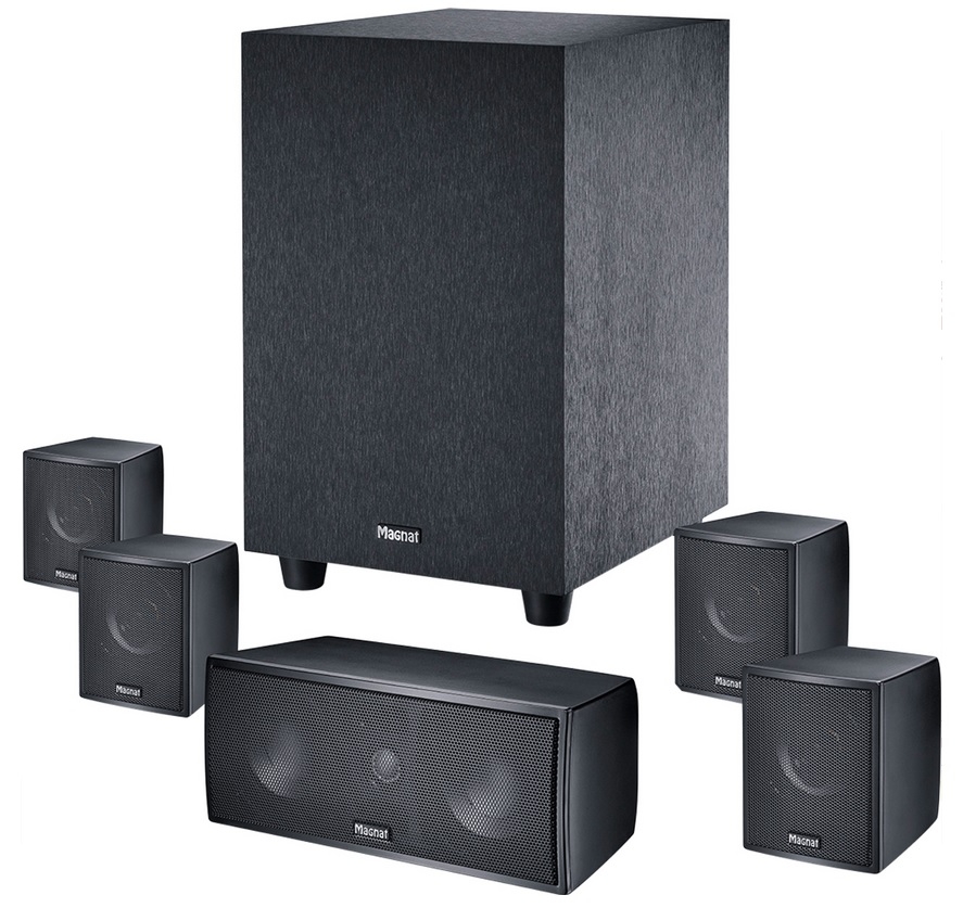 MAGNAT Cinema Star 5-1 Subwoofer-Satellitensystem mit aktivem Subwoofer