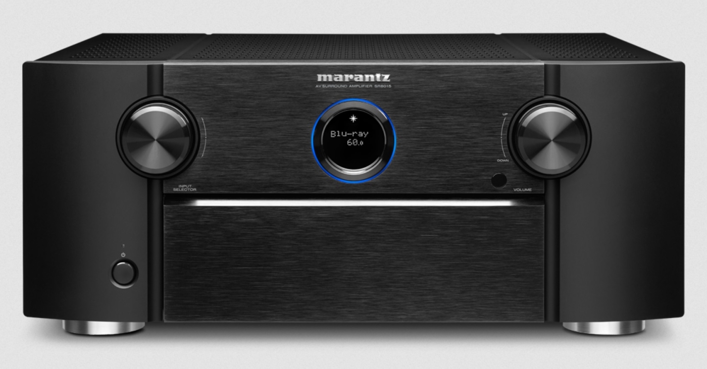 MARANTZ SR8015 Schwarz 11-2-Kanal AV-Verstrker 3D-Sound 8K Video HEOS Built-in