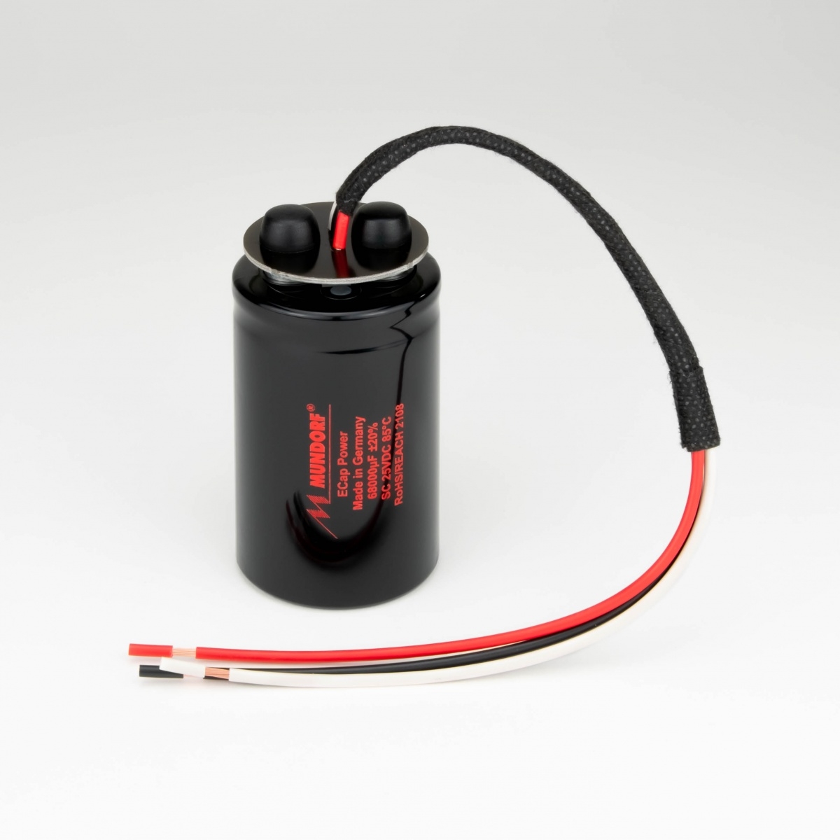 Mundorf MPower Supply Head Cap MPC68I Autoradio Kondensator UVP: 129- EUR unter Car Hifi & Navigation  >  Zubehr Adapter  >  Batterien und Elko