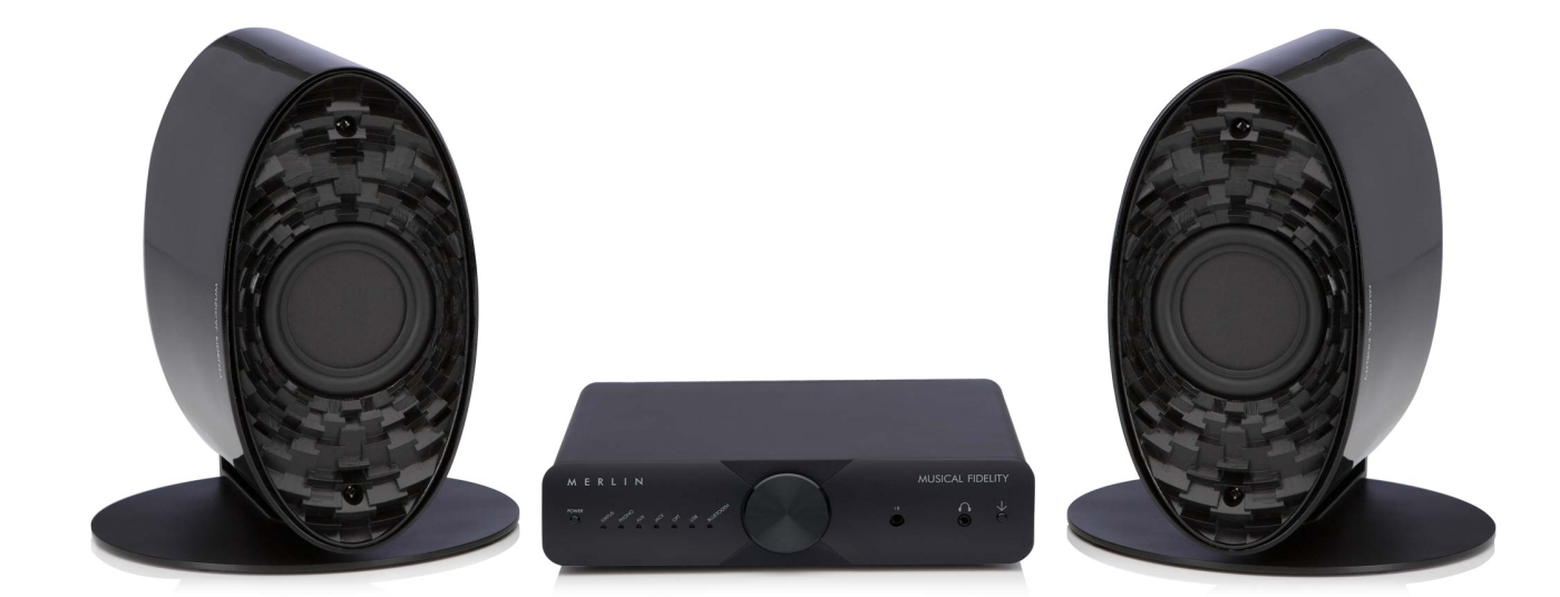 Musical Fidelity Merlin 1 Schwarz - All-in-One Hifi-System