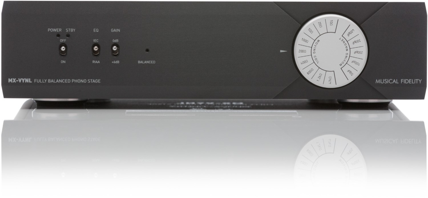 MUsical Fidelity MX-VYNL- Schwarz - MM-MC-Phonovorverstrker