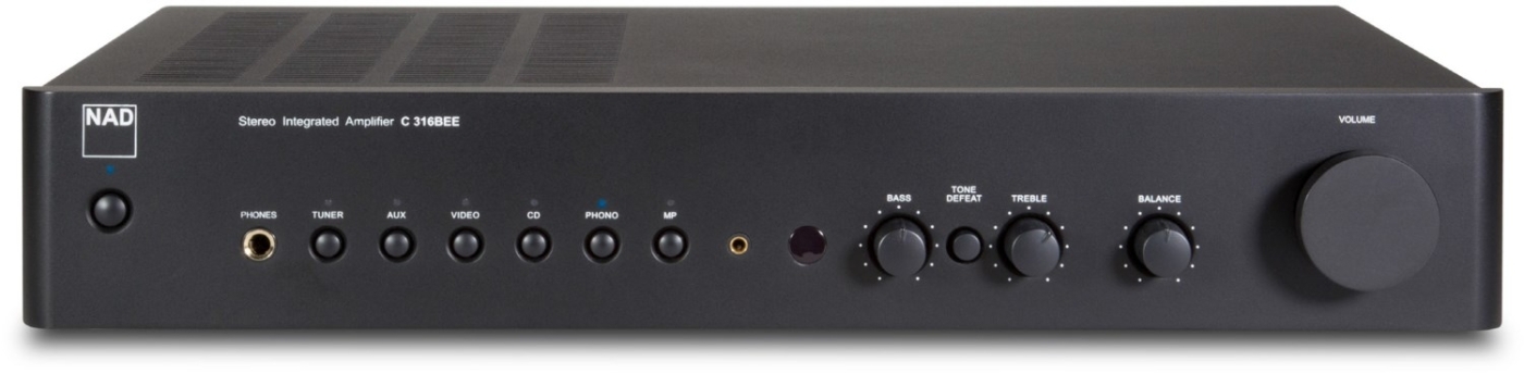 NAD C 316 V2 Graphite- Aussteller - Stereo-Vollverstrker- UVP 399EUR