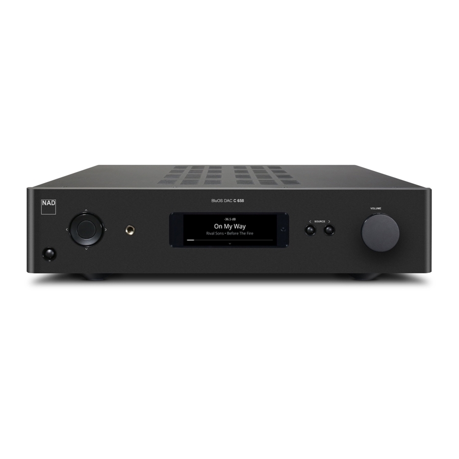 NAD C 658 Graphite - Musikstreamer- Vorverstrker