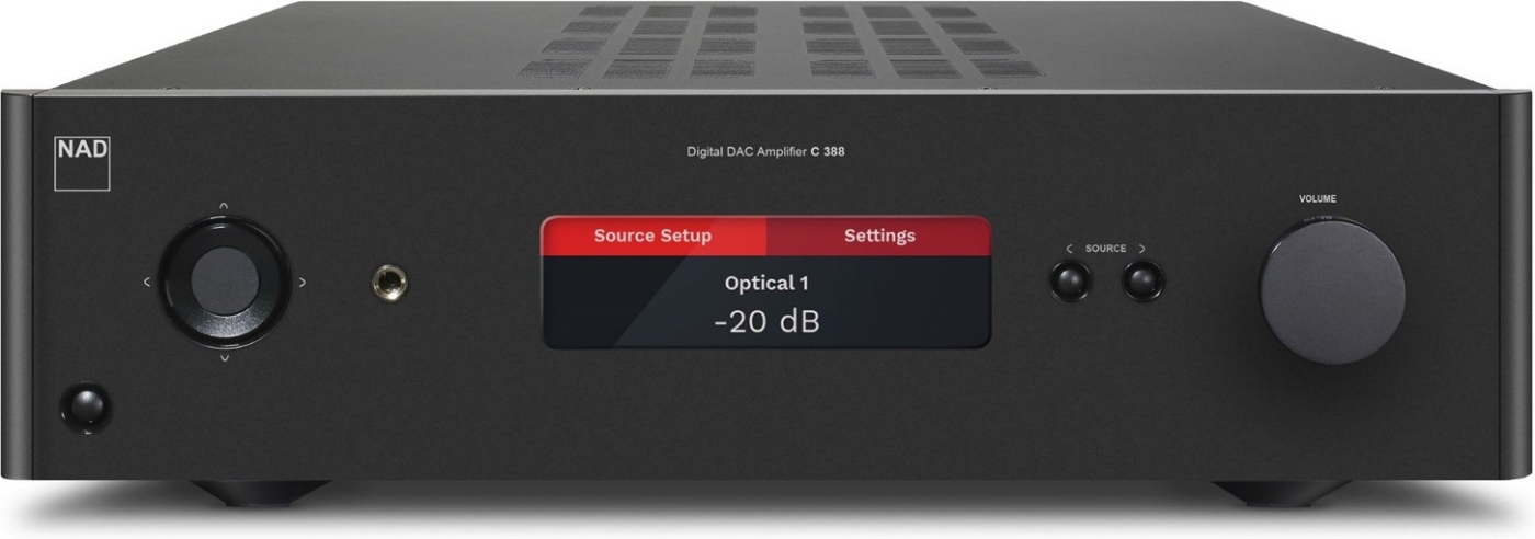 NAD C388 Graphite (N1) Aussteller Digitaler HighEnd DAC Verstrker UVP 1799 EUR