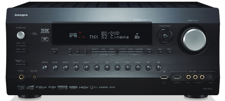 Onkyo INTEGRA DTR-50-4 Schwarz - 7-2-Kanal Netzwerk AV-Receiver- N3O