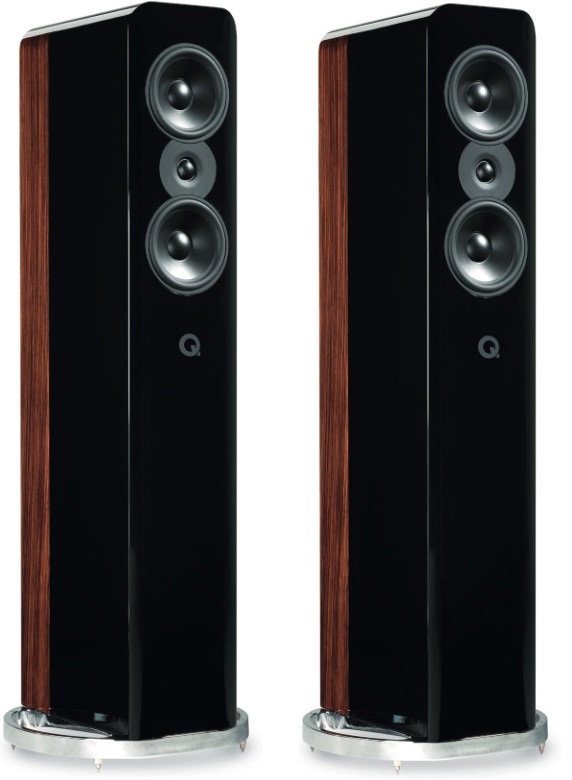 Q Acoustics Concept 500 Black-Rosewood Standlautsprecher Paarpreis