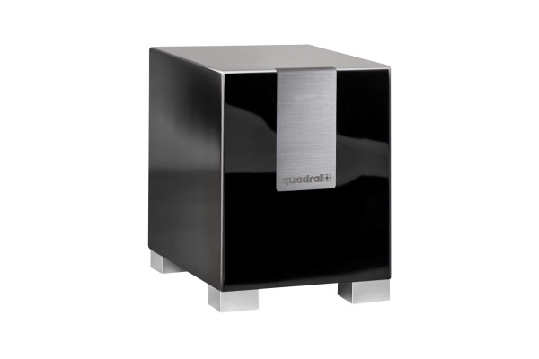 Quadral QUBE S8 Aktiv-Subwoofer- Schwarz Hochglanz