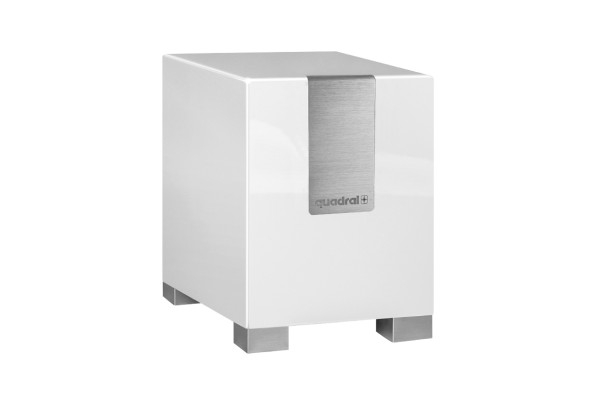 Quadral QUBE S8 Aktiv-Subwoofer- Wei Hochglanz