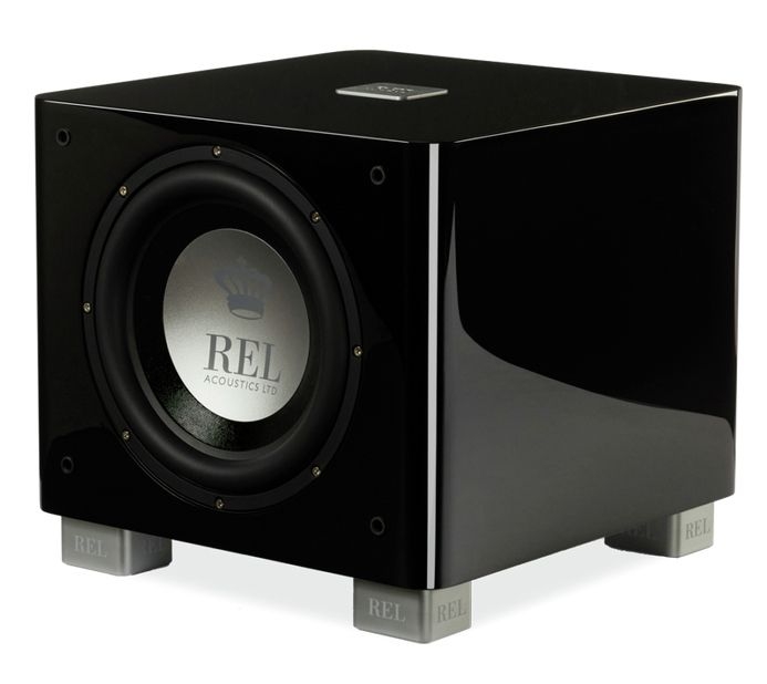 REL T-9x schwarz hochglanz - HighEnd Subwoofer fr Musik und Heimkino- UVP 1499EUR