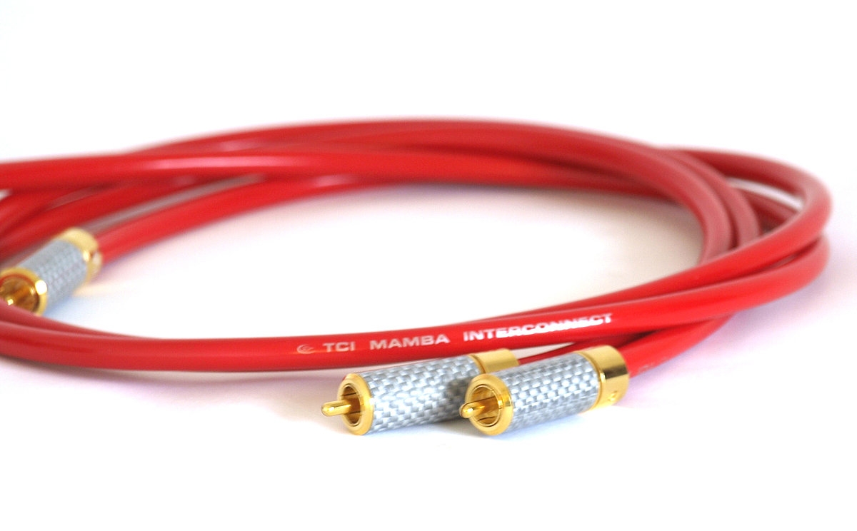 TCI Mamba RCA 1-0m - Hochwertiges Cinch-Kabel unter Kabel, Mbel & Zubehr  >  Audiokabel & Zubehr  >  Cinch-Kabel (RCA)