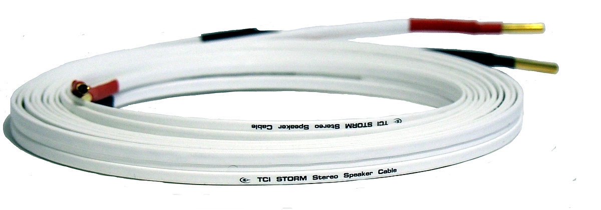 TCI Storm Stereo 3-0 m - 4mm Stereo-Lautsprecherkabel mit Hollow Plugs unter Kabel, Mbel & Zubehr  >  Lautsprecherkabel  >  Konfektionierte Kabel